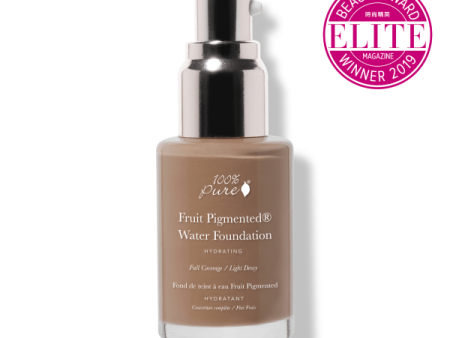 100% Pure - Fruit Pigmented® Full Coverage Water Foundation (30ml) - Neutral 4.0 Online