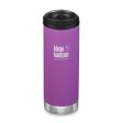 Klean Kanteen Insulated TKWide with Café Cap - Berry Bright 16 oz (473ml) Online Sale