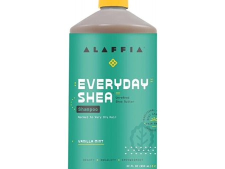 Alaffia - Everyday Shea Shampoo - Vanilla Mint (950ml) on Sale