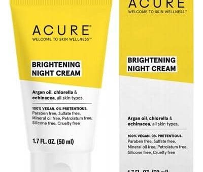 ACURE - Brilliantly Brightening™ - Night Cream (50ml) For Sale