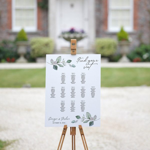 Wedding Table Seating Plan Template Online Sale