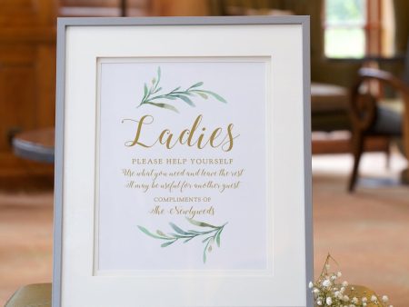 Bathroom Basket Signs for Ladies and Gents Online now