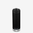 Klean Kanteen Insulated TKWide with Café Cap - Shale Black 16 oz (473ml) Discount