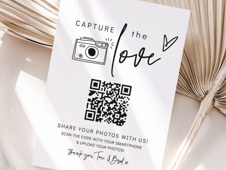 Capture the Love QR code template Online now