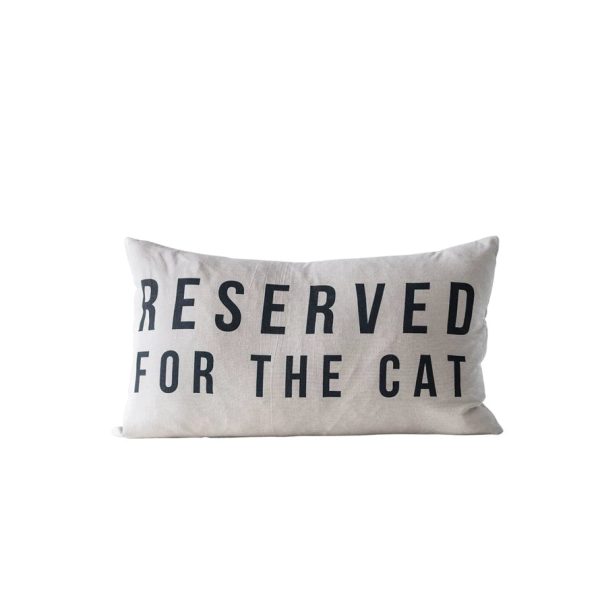 Reserved Cat Pillow Sale