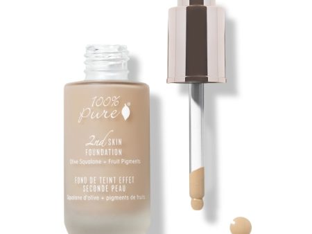 100% Pure - Fruit Pigmented® 2nd Skin Foundation - Shade 4 (35ml) For Cheap