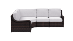 Waverly Outdoor Small Sectional Online Sale