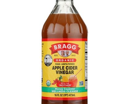 Bragg - Organic Apple Cider Honey Cayenne Wellness Cleanse -473ml Supply