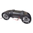 8” ATV-Tube Speaker System - Black Supply