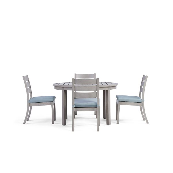 Eden 5 Piece Round Dining Set Fashion