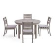 Eden 5 Piece Round Dining Set Fashion