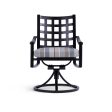 Lily Outdoor Dining Swivel Chair Supply