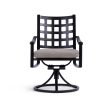 Lily Outdoor Dining Swivel Chair Supply