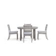 Eden 5 Piece Round Dining Set Fashion