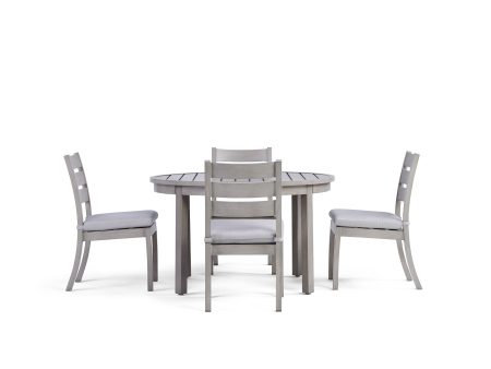 Eden 5 Piece Round Dining Set Fashion