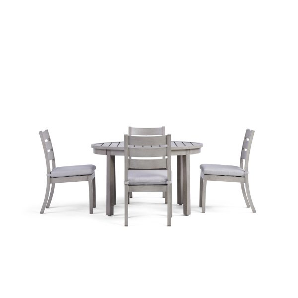 Eden 5 Piece Round Dining Set Fashion