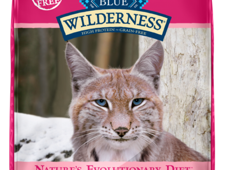 Blue Buffalo Wilderness High-Protein Grain-Free Adult Salmon Recipe Dry Cat Food Fashion