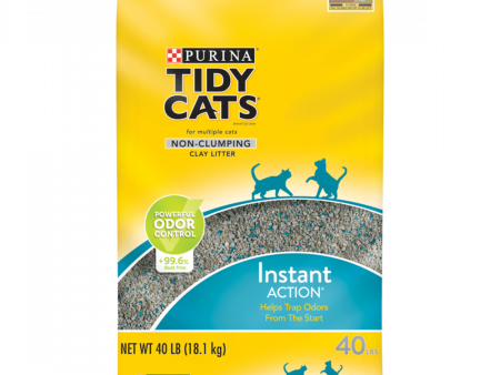 Tidy Cats Non Clumping Instant Action Immediate Odor Control Cat Litter Fashion