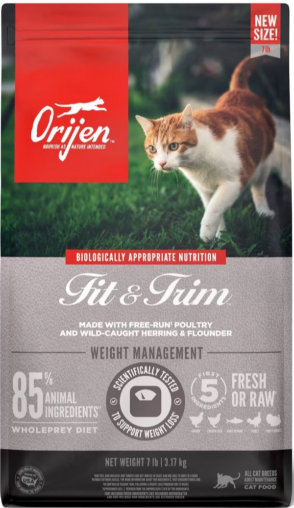 ORIJEN Grain Free Fit & Trim Dry Cat Food Online